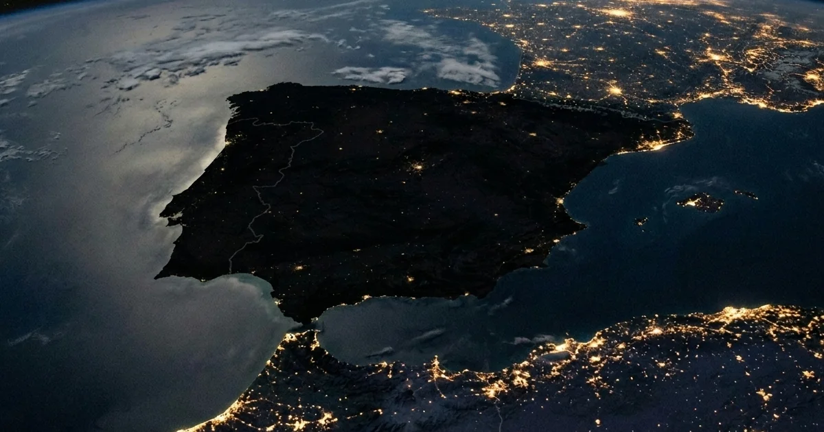 Apagón eléctrico en España y Portugal con energías renovables